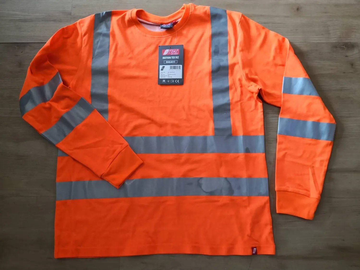 Nitras Motion Tex Viz Warnshirt langarm XL
