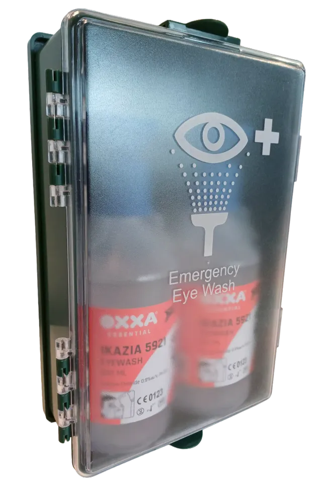 Oxxa Radboud 5931 Augenspülstation 2x500ml Wandhalter