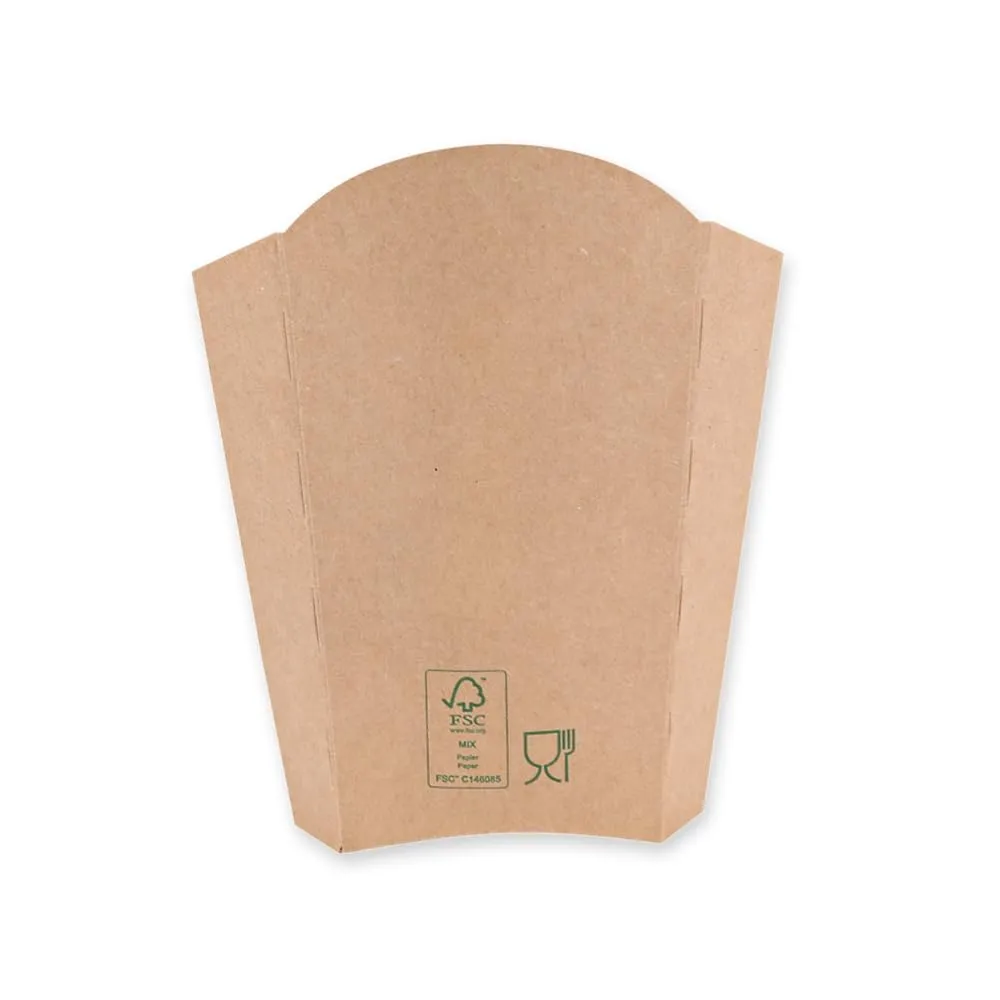 Franz Mensch NatureStar Pommes-Schütten Kraftpapier 1000 fettresistent