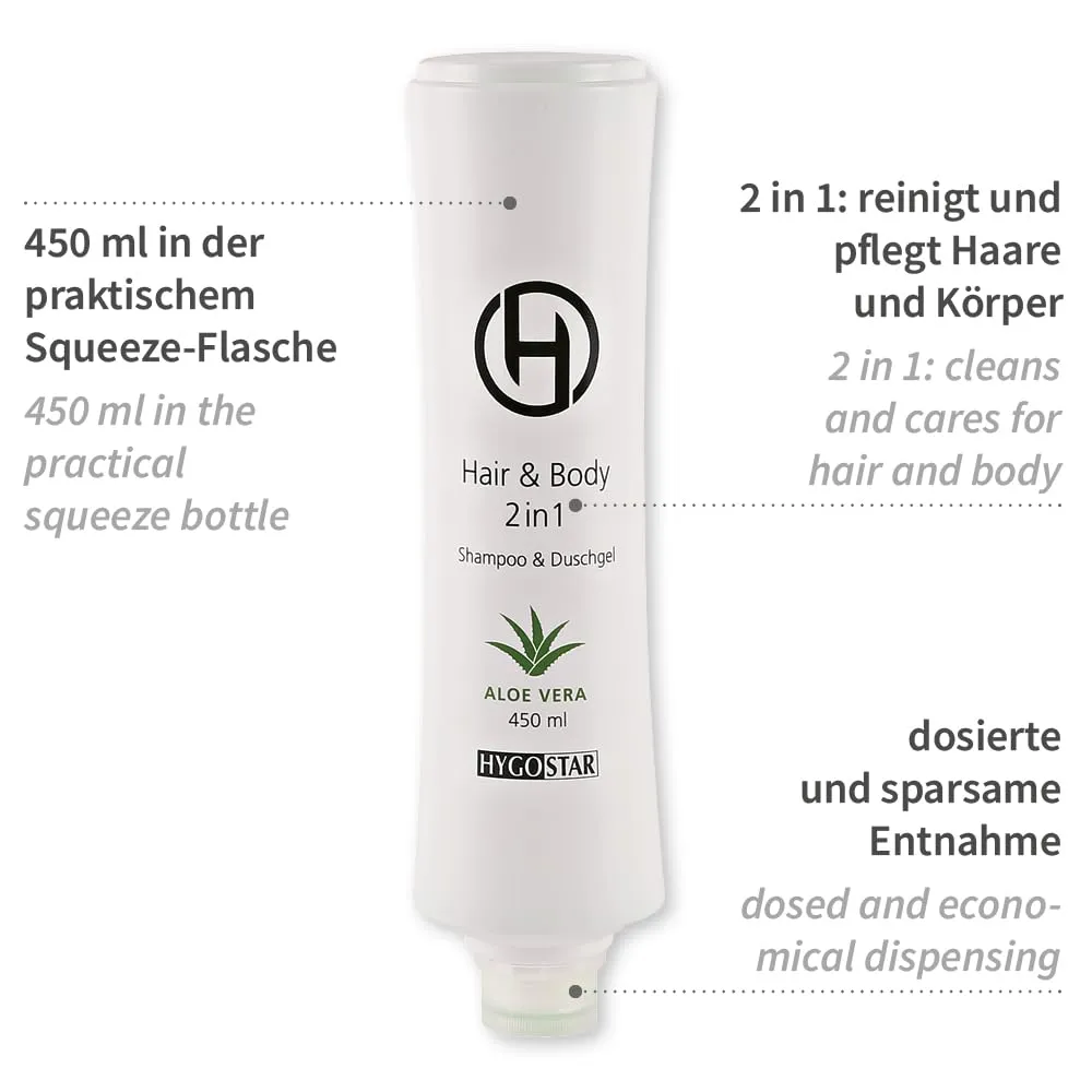 Franz Mensch Hygostar Hair&Body 2in1 10x450ml Aloe Vera
