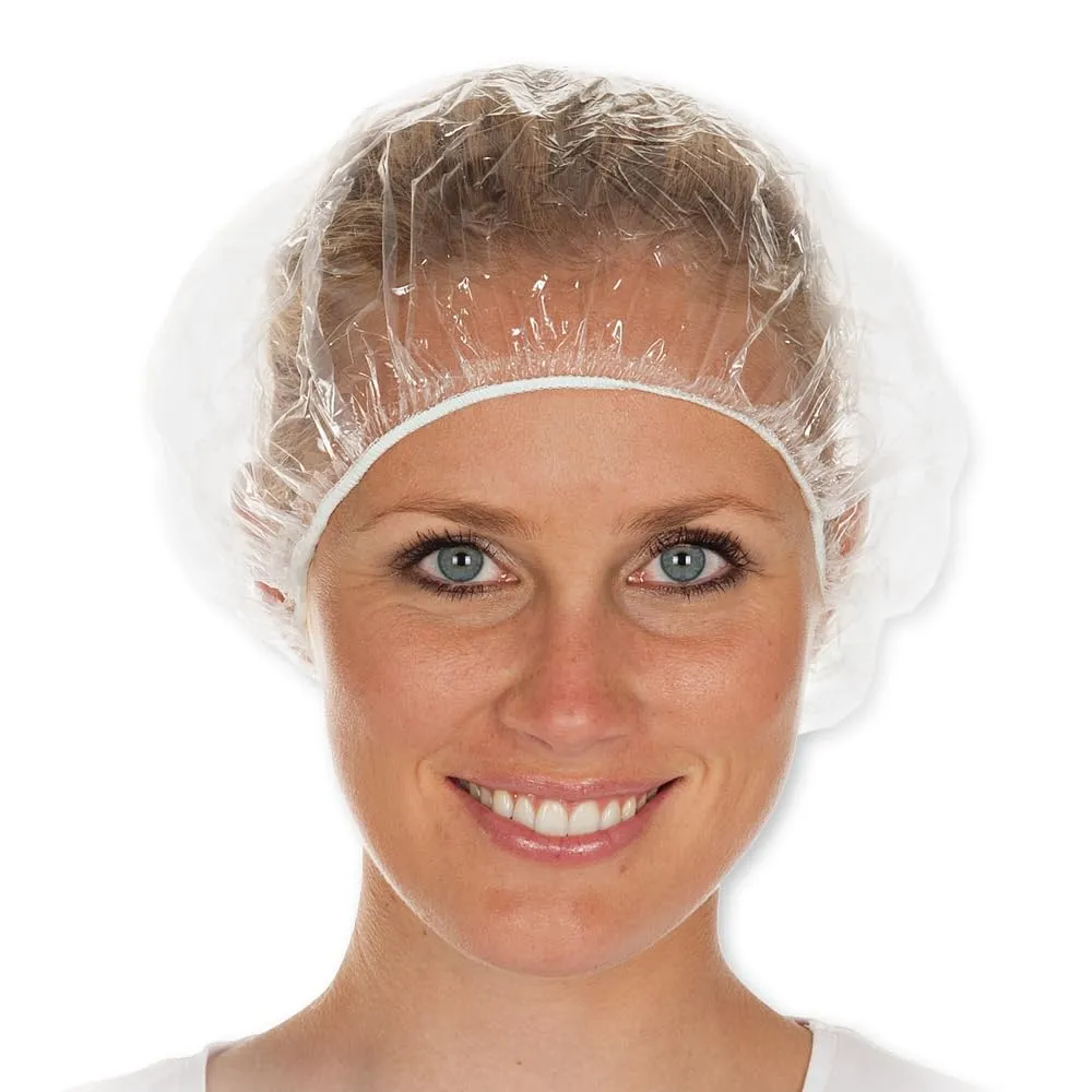 Hygostar Duschhaube PE transparent 45 cm einzeln verpackt