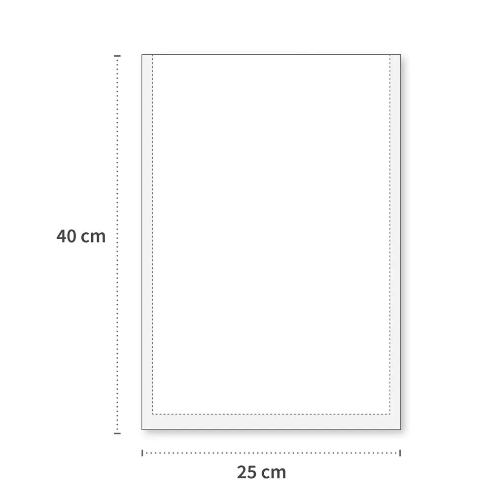 Franz Mensch Hygostar Schlauchkochbeutel 40x25cm transparent 1000 St