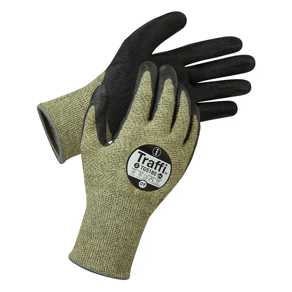 TraffiGlove TG5180 Arbeitshandschuhe Schnittschutz D