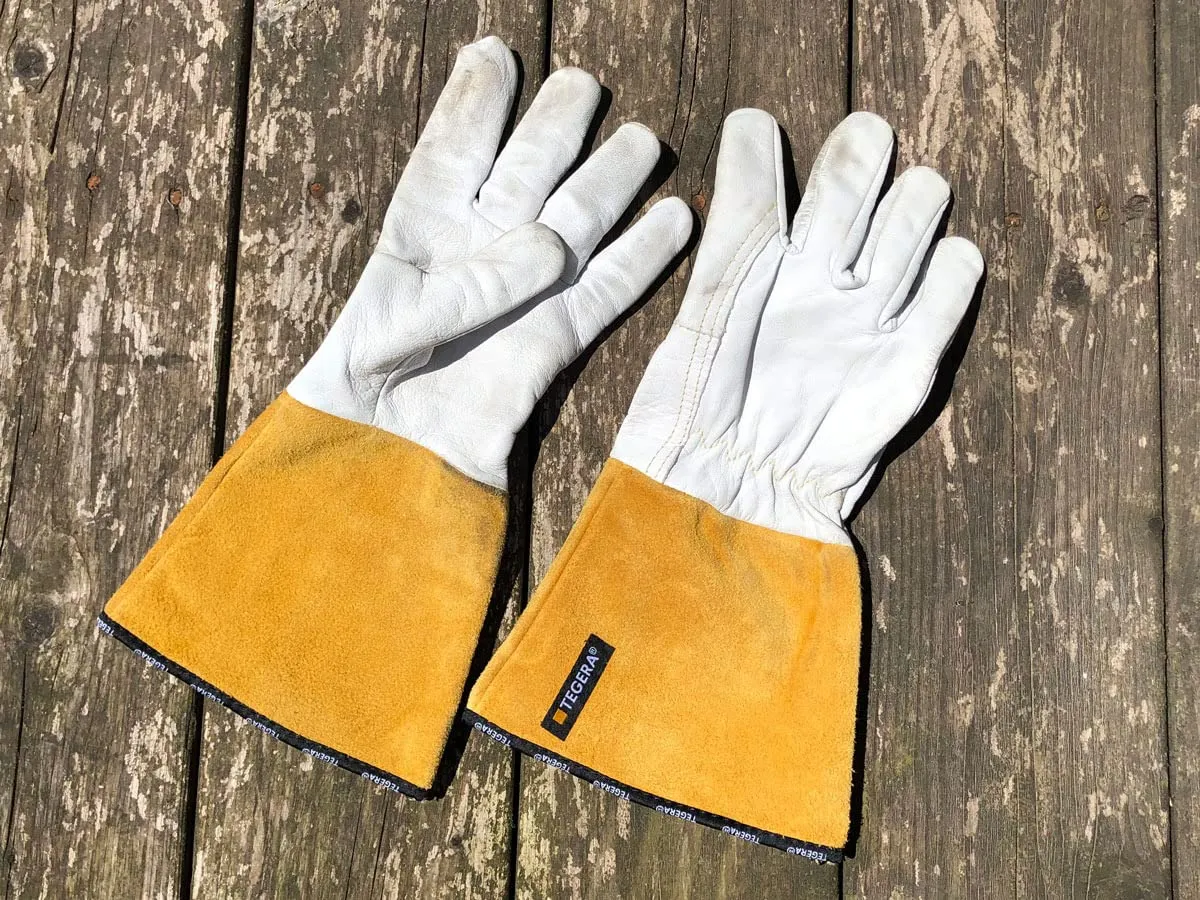 TEGERA 130 WIG-Schweißerhandschuhe Gr. 10 Ziegenleder