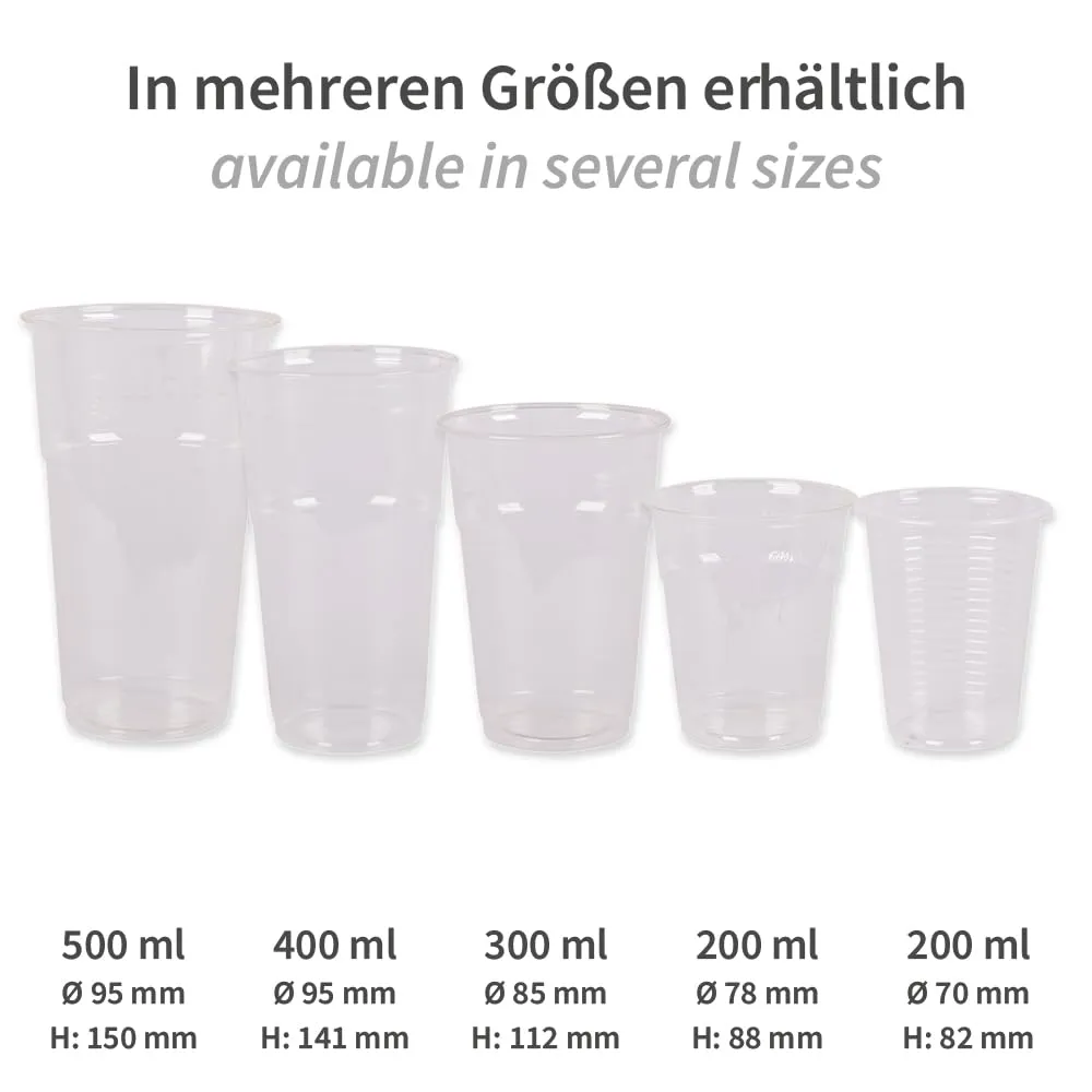 Franz Mensch NatureStar Kaltgetränkebecher 1000 St 400 ml PLA