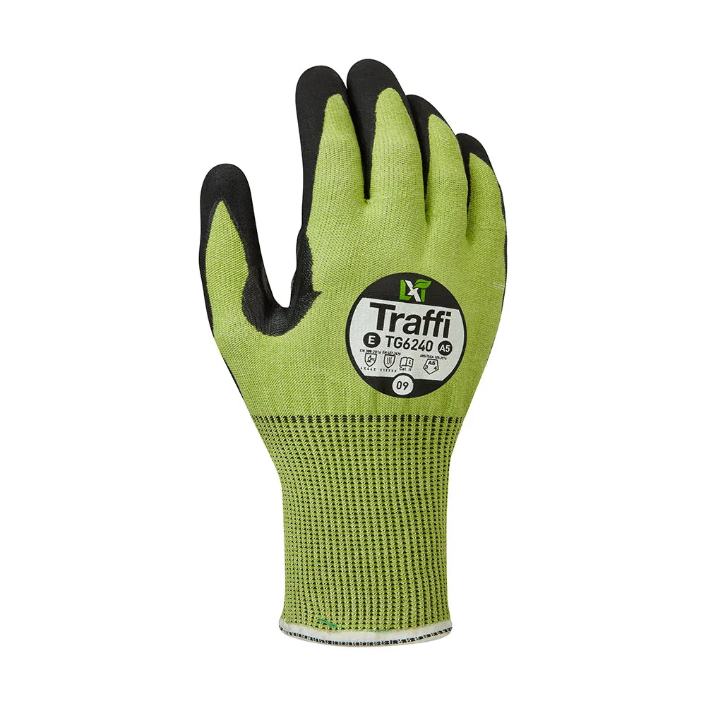 TraffiGlove TG6240 LXT Arbeitshandschuhe Nitril Schnittschutz E