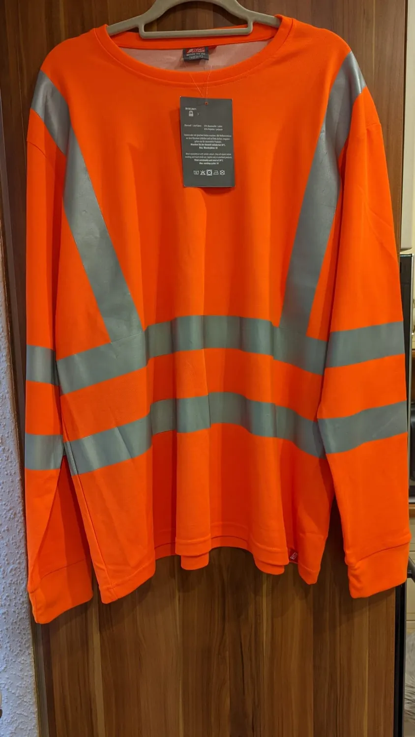 Nitras Motion Tex Viz Warnshirt langarm XL