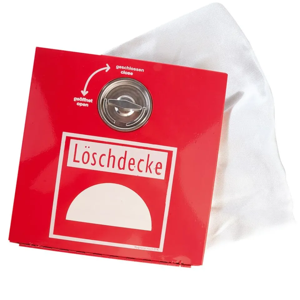 Hygostar Fire Protect Löschdeckenbehälter Stahl rot 30 cm
