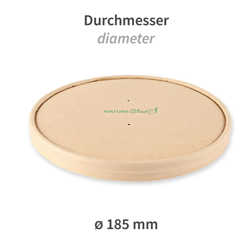 NatureStar Deckel für Salatschalen Caesar Ø 18,5 cm 300 Stück