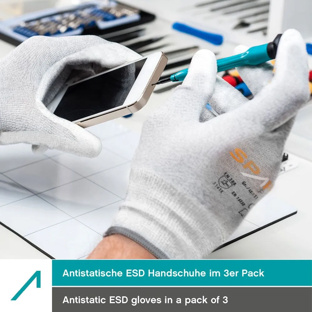 ACE Spark Pro Arbeitshandschuhe 3 Paar antistatisch