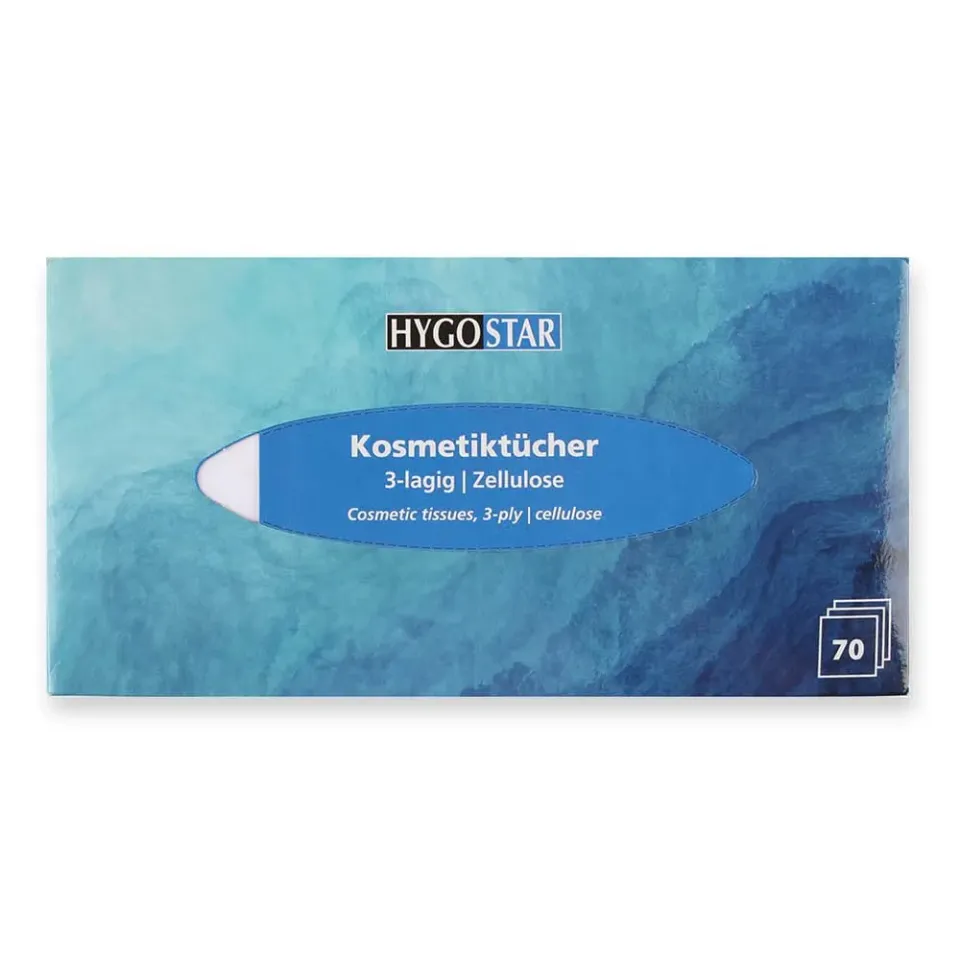Franz Mensch Hygostar Kosmetiktücher 3-lagig 2800 Stück Zellulose
