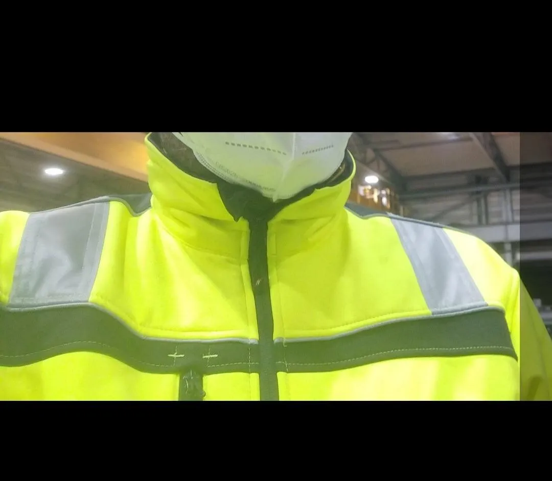 Nitras Motion Tex Viz Warnschutzjacke neongelb 3XL atmungsaktiv