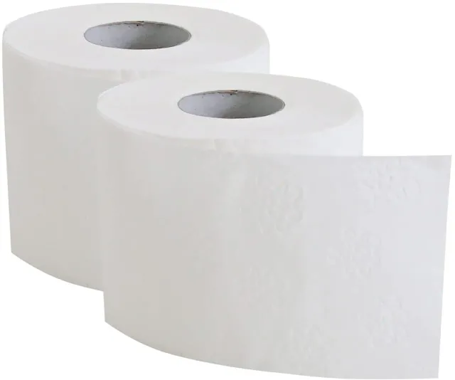 Hygoclean Toilettenpapier 8 Rollen 3-lagig hochweiß