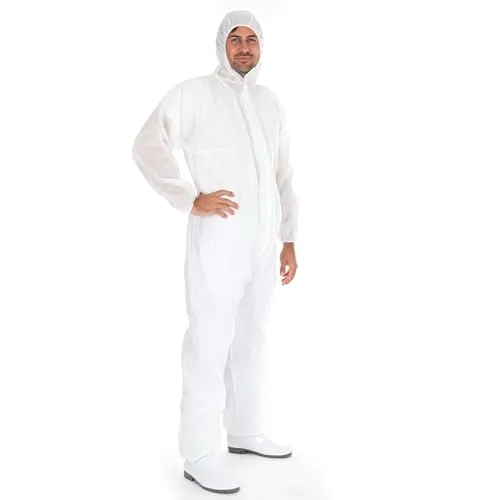 Hygostar Overall Typ 5+6 SMS weiß XXL 50 Stück Einweg